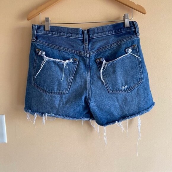 Abercrombie & Fitch The Boyfriend Short Distressed Size 29 Festival BOHO Coastal - Picture 3 of 16
